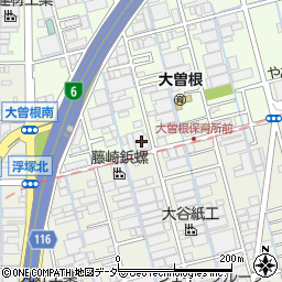 埼玉県八潮市大曽根1473-1周辺の地図