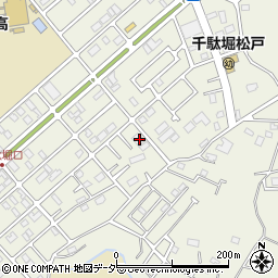 千葉県松戸市千駄堀1766-1周辺の地図
