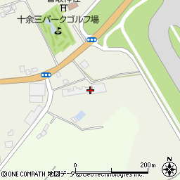 成田市　十余三運動施設周辺の地図