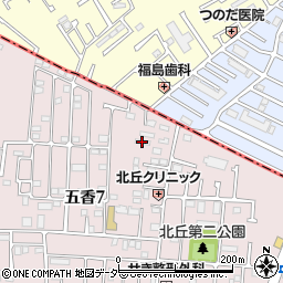 サンビレッジ五香弍番館２周辺の地図