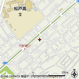 千葉県松戸市千駄堀1694周辺の地図