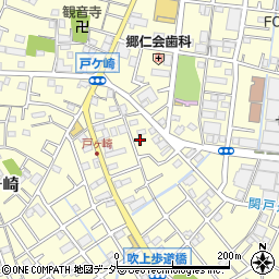 埼玉県三郷市戸ヶ崎2109周辺の地図