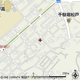 千葉県松戸市千駄堀1765周辺の地図