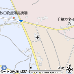 千葉県香取市新里2037周辺の地図