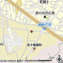 埼玉県所沢市三ケ島4丁目2324周辺の地図