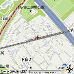 東京都清瀬市下宿2丁目470-5周辺の地図