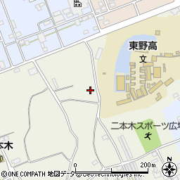 埼玉県入間市二本木168周辺の地図