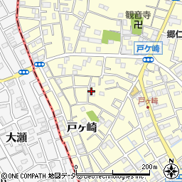埼玉県三郷市戸ヶ崎3129周辺の地図