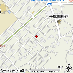 千葉県松戸市千駄堀1812周辺の地図
