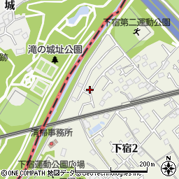東京都清瀬市下宿2丁目570-11周辺の地図