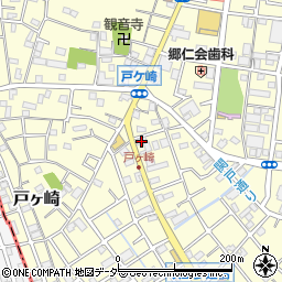 埼玉県三郷市戸ヶ崎2120周辺の地図
