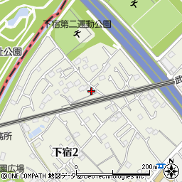 東京都清瀬市下宿2丁目471周辺の地図