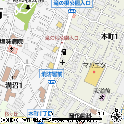 大蔵自動車株式会社周辺の地図