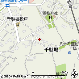 千葉県松戸市千駄堀927周辺の地図