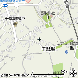 千葉県松戸市千駄堀927-4周辺の地図