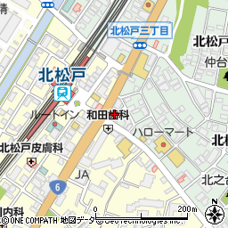 筑波銀行南柏支店周辺の地図