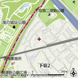 東京都清瀬市下宿2丁目493-5周辺の地図