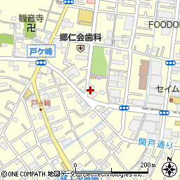 埼玉県三郷市戸ヶ崎2丁目701周辺の地図