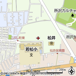 埼玉県所沢市下新井1243周辺の地図
