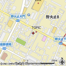 有限会社岡崎ガラス店周辺の地図