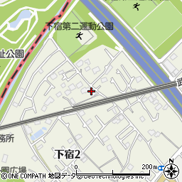 東京都清瀬市下宿2丁目471-2周辺の地図