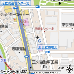 東京都足立区入谷7丁目7-10周辺の地図