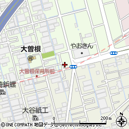 埼玉県八潮市大曽根1561周辺の地図