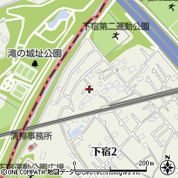 東京都清瀬市下宿2丁目493-6周辺の地図