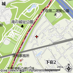 東京都清瀬市下宿2丁目570周辺の地図
