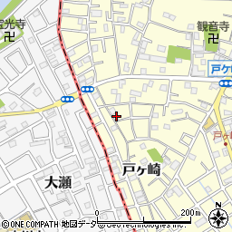 埼玉県三郷市戸ヶ崎3163周辺の地図
