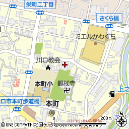 京成サンコーポ川口管理室周辺の地図