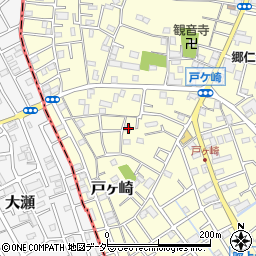 埼玉県三郷市戸ヶ崎3128周辺の地図