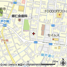 ヤマト食品株式会社　三郷営業所周辺の地図