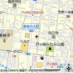 創価学会三郷文化会館周辺の地図