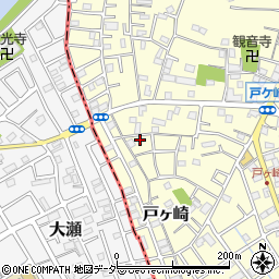 埼玉県三郷市戸ヶ崎3162周辺の地図