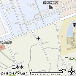 埼玉県入間市二本木171周辺の地図