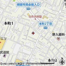 ドラッグエース本町店周辺の地図