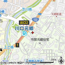 進学塾サイン・ワン　川口元郷校周辺の地図