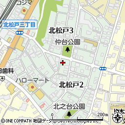 コーポ松屋周辺の地図