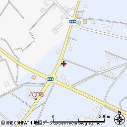 千葉県香取市大角1802周辺の地図