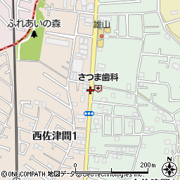 佐津間周辺の地図