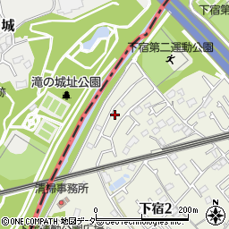 東京都清瀬市下宿2丁目571周辺の地図