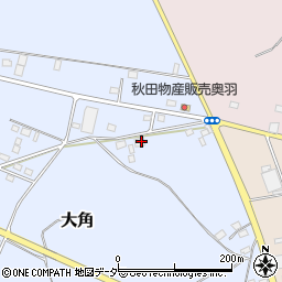 千葉県香取市大角1735周辺の地図