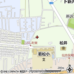 埼玉県所沢市下新井1274周辺の地図