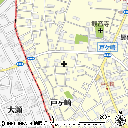 埼玉県三郷市戸ヶ崎3127周辺の地図