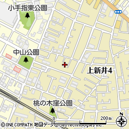 埼玉県所沢市上新井4丁目65-26周辺の地図