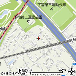 東京都清瀬市下宿2丁目673-1周辺の地図