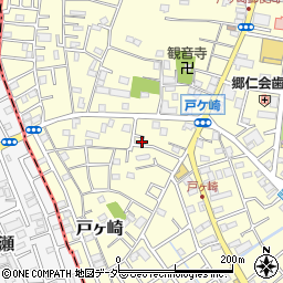 埼玉県三郷市戸ヶ崎3142-20周辺の地図