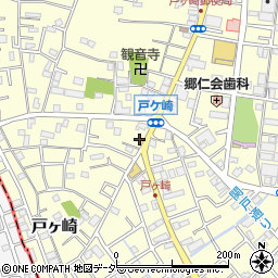 埼玉県三郷市戸ヶ崎3149周辺の地図