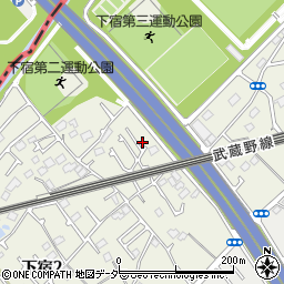 東京都清瀬市下宿2丁目665-12周辺の地図